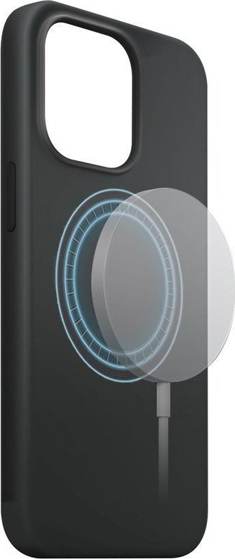 Xqisit XQISIT NP Silicone Case Anti Bac MagSafe, RECYCLED for iPhone 15 Pro Max Black standard