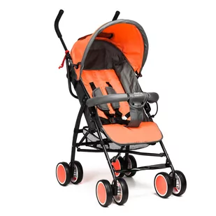 Moolino Wózek spacerówka Compact Pomarańczowo-szary A811E - Wózki dziecięce - miniaturka - grafika 1