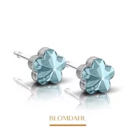 Piercing - Blomdahl - Kolczyk Flower Aquamarine 6mm SFJ 2 Szt - miniaturka - grafika 1