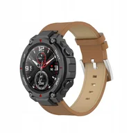 Akcesoria do smartwatchy - PASEK SKÓRZANY DO AMAZFIT T-REX / T-REX PRO - miniaturka - grafika 1