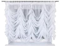 Firany - Firana Gotowa ATLANTA 500x(120-180) WOAL Firanka - miniaturka - grafika 1