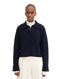 TOM TAILOR Denim Damski kardigan kardigan 1035894, 10668 - Sky Captain Blue, S - Swetry damskie - miniaturka - grafika 1