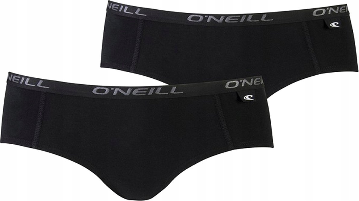 Damskie majtki O'neill typu Hipster 2-pak 801022-6969 czarny M