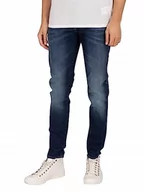 Spodnie męskie - G-STAR RAW Spodnie męskie Rovic Zip 3D Straight Tapered Jeans, Worn in Dusk Blue C296-b843, 29W x 32L - miniaturka - grafika 1
