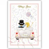 Kartki okolicznościowe i zaproszenia - Kartka okolicznościowa Ślub TS - Trend - miniaturka - grafika 1