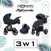 Wózki dziecięce - Baby Active MOMMY SUMMER 3w1 NIGHT PARADISE 12 - miniaturka - grafika 1