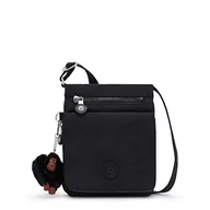 Torebki damskie - Kipling Eldorado mini torba damska, lekka, crossbody, nylonowa torba podróżna, czarny, 6''L x 7.75''H x 0.75''D - miniaturka - grafika 1