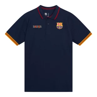 Koszulka Polo męska FC Barcelona - Koszulki sportowe męskie - miniaturka - grafika 1