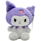 Maskotki i pluszaki - Maskotka HELLO KITTY Fluffy Kuromi Fioletowy - miniaturka - grafika 1