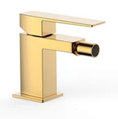 Baterie bidetowe - Bateria bidetowa TRES Slim Exclusive 24-K Złoto 20212001OR - miniaturka - grafika 1