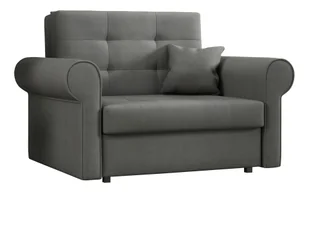 Kanapa jednoosobowa Viva Silver I Sofa Rozkładana - Sofy i kanapy - miniaturka - grafika 1