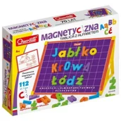 Zabawki kreatywne - Magnetyczna tablica z alfabetem Quercetti - miniaturka - grafika 1