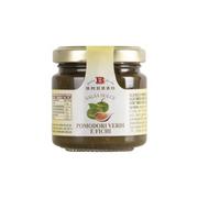 Konfitury, marmolady, powidła - Włoski Chutney z zielonych pomidorów i fig, 110 g / Brezzo - miniaturka - grafika 1