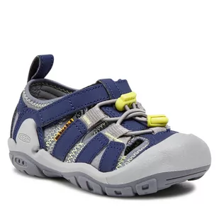 Keen Sandały Knotch Creek 1026166 Steel Grey/Blue Depths - Sandały damskie - miniaturka - grafika 1