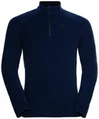 Bluzy męskie - Odlo Męska bluza Midlayer 1/2 Zip Rigi 542592 - miniaturka - grafika 1