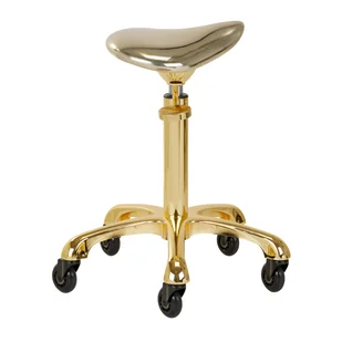 Gabbiano taboret Fine Gold Roll Speed - Krzesła i taborety kosmetyczne - miniaturka - grafika 5
