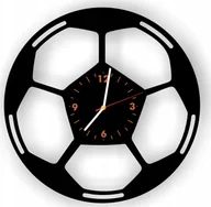 Wyposażenie pokoiku dziecięcego - naSciane Zegar ścienny PIŁKA nożna piłkarz wyprzedaż - miniaturka - grafika 1