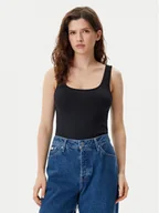Koszulki i topy damskie - Gap Top 540670-03 Czarny Slim Fit - miniaturka - grafika 1