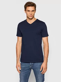 Koszulki męskie - Benetton United Colors Of T-Shirt 3U53J4231 Granatowy Regular Fit - grafika 1
