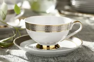 Serwisy do kawy i herbaty - Garnitur do herbaty dla 6 osób 18 el. Astra Złota Sepia G672 - miniaturka - grafika 1