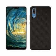 Etui i futerały do telefonów - Protect Etui Carbon Fiber TPU Huawei P20, czarne 5902610301933 - miniaturka - grafika 1