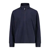 Bluzy dla chłopców - CMP CMP chłopięca bluza polarowa funkcyjna Rolli Black Blue, 110 3G28134 - miniaturka - grafika 1
