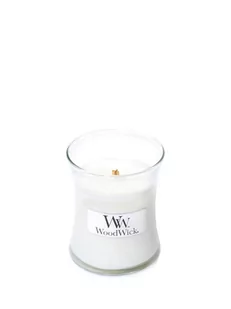 WoodWick Mała świeca zapachowa - White Tea & Jasmine - 85 g - Świece - miniaturka - grafika 1