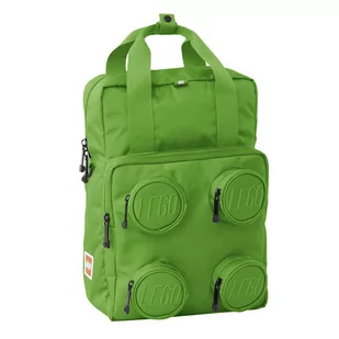 Lego Plecak szkolny 2x2 Brick 15L- Zielony 20205-0037 - Plecaki szkolne i tornistry - miniaturka - grafika 2