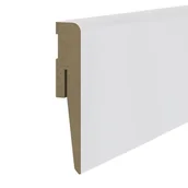 Listwy przypodłogowe - Listwa Przypodłogowa Mdf D3 15X80X2400 Biały - miniaturka - grafika 1