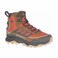 Buty trekkingowe męskie - Męskie obuwie trekkingowe MERRELL Moab 3 Speed Thermo Mid - miniaturka - grafika 1