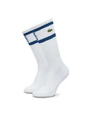 Skarpetki męskie - Lacoste Skarpety Wysokie Męskie RA8095-00 F2F Biały - miniaturka - grafika 1