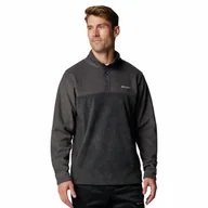 Bluzy męskie - Męska bluza polarowa Columbia Steens Mountain Half Snap II charcoal - XL - miniaturka - grafika 1