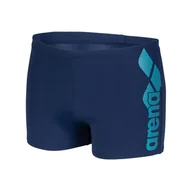 Kąpielówki męskie - Męskie Bokserki kąpielowe ARENA M OPTIMAL SHORT 004083/780 – Granatowy - miniaturka - grafika 1