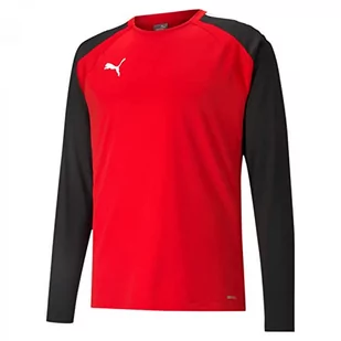 Puma Bluza męska Teamliga Training Sweat Sweater Red Black m 657238 - Bluzy męskie - miniaturka - grafika 1