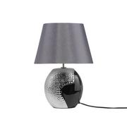 Lampy stojące - Beliani lampa stojąca czarna oraz srebrna - ARGUN - miniaturka - grafika 1