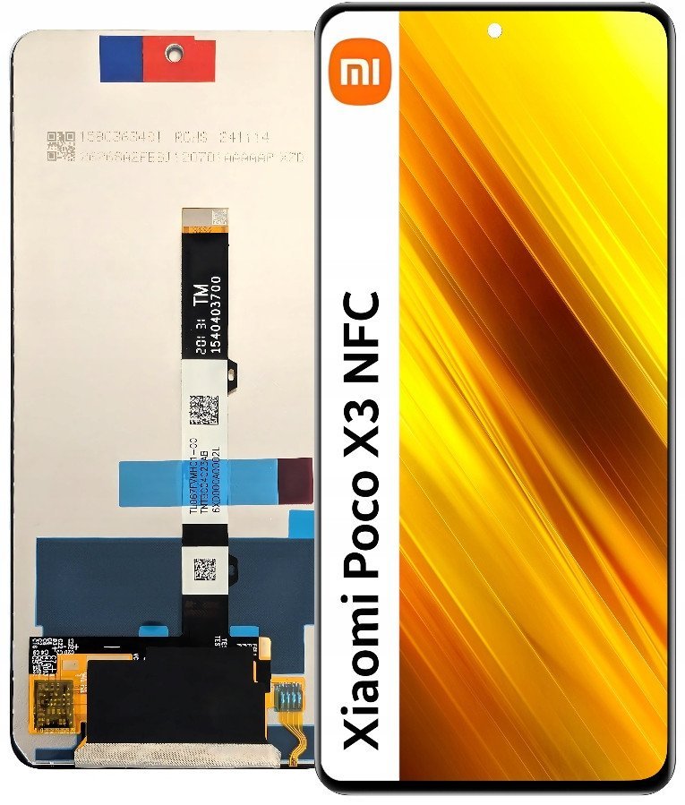 Wyświetlacz do Xiaomi Poco X3 NFC Ekran Lcd M2007J20CG M2007J20CT 5904858346226