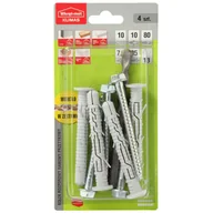 Wkręty - Kołek ramowy 10 x 80 mm 4 szt. Wkręt-met - miniaturka - grafika 1