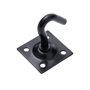 Standers Hak stały 8 mm na płytce 45x45 cm czarny - Kotwy - miniaturka - grafika 1