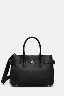 Patrizia Pepe torebka skórzana kolor czarny 8B0282 L162 - Torebki damskie - miniaturka - grafika 1