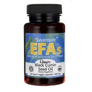 SWANSON Olej z nasion czarnego kminu 500mg 60kaps Czarnuszka - suplement diety - Suplementy naturalne - miniaturka - grafika 3