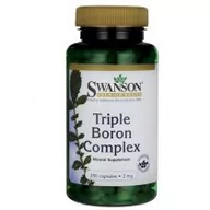 Stawy, mięśnie, kości - Swanson, Usa Triple Boron Complex 3mg Suplement diety 250 kaps. - miniaturka - grafika 1