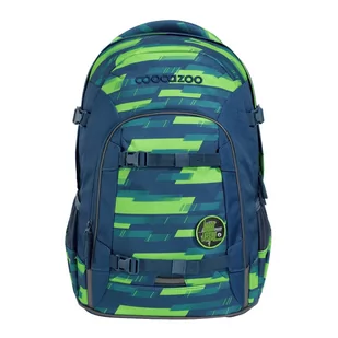 coocazoo Joker Plecak 42 cm lime stripe - Plecaki - miniaturka - grafika 1