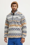 Bluzy męskie - Columbia bluza sportowa Rugged Ridge kolor szary wzorzysta 2097811 - miniaturka - grafika 1