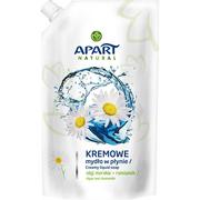 Mydła - Apart Natural Kremowe mydło w płynie Algi Morskie Rumianek zapas 400 ml - miniaturka - grafika 1