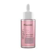 Serum do twarzy - Nacomi Vegan Glow rozjaśniająco-złuszczające serum do twarzy 40ml - miniaturka - grafika 1