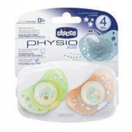 Smoczki uspokajające - Chicco Smoczek do uspokaja physio air silikonowy niebieski 2 szt 4m+ Artsana Poland - miniaturka - grafika 1