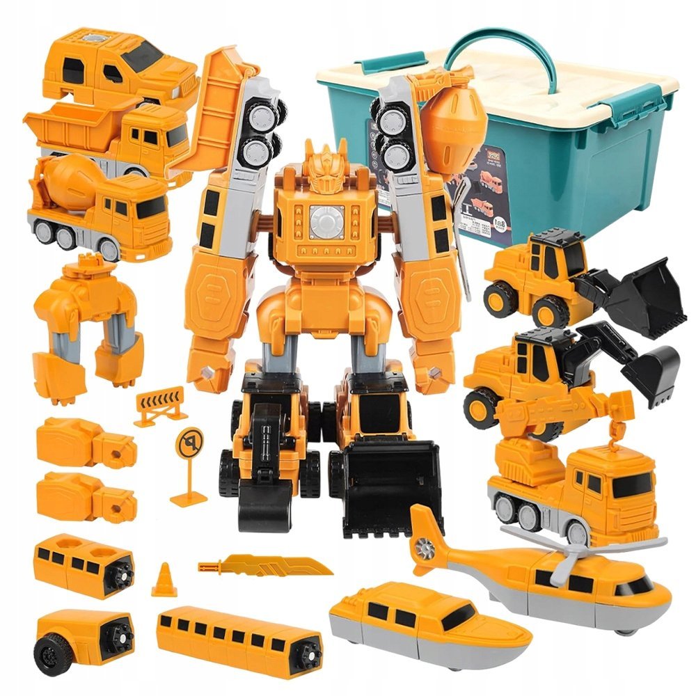 SAMOCHÓD DUŻY SIŁA MAGNETYCZNA ZABAWEK POJAZDÓW 35 SZTUK ZESTAW