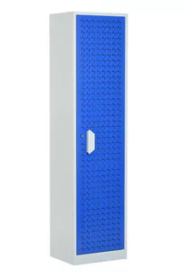 Szafa Metalowa Do Biura Na Dokumenty Niebieska 198X50X40 Metalkas - Szafy Szafa Metalowa Do Biura Na Dokumenty Niebieska 198X50X40 Metalkas - Szafy - miniaturka - grafika 1