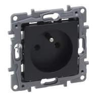 Gniazdka elektryczne - Legrand Gniazdo pojedyncze Niloe Selection 762440 z uziemieniem 16A 250V~ bez przesłony zaciski śrubowe perła - miniaturka - grafika 1