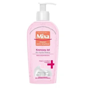Mixa A_Ekspert Skóry Wrażliwej kremowy żel do mycia twarzy 200ml - Żele do mycia twarzy - miniaturka - grafika 4